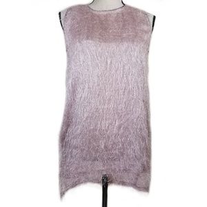 Zara Pink Feather Look Top